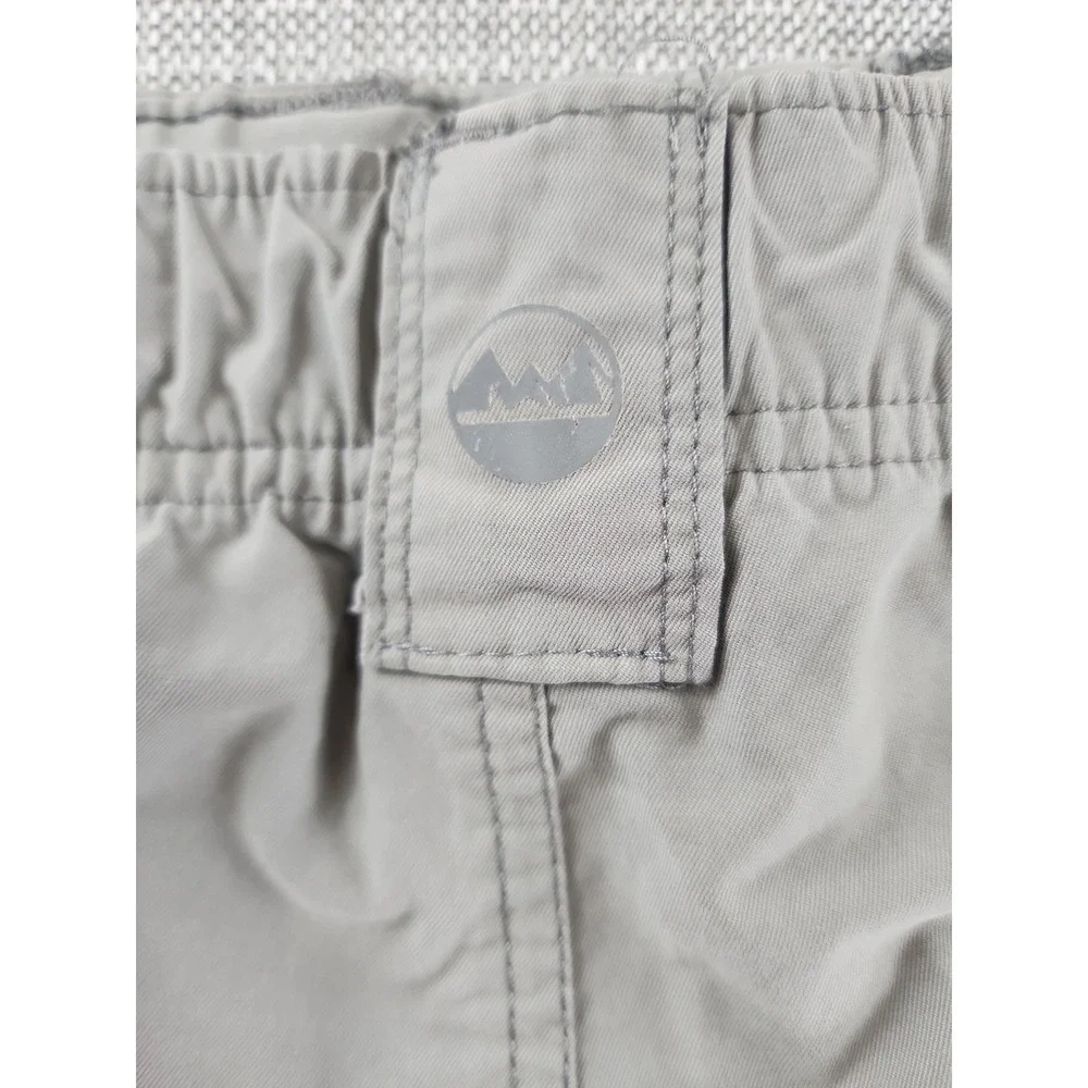 Wrangler Mens 44 Gray Outdoor Shorts Hiking Utility Workwear Gorpcore Big Tall